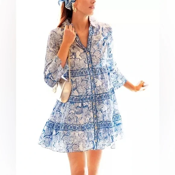 Lilly Pulitzer Angie Dress 6 - Picture 4 of 8